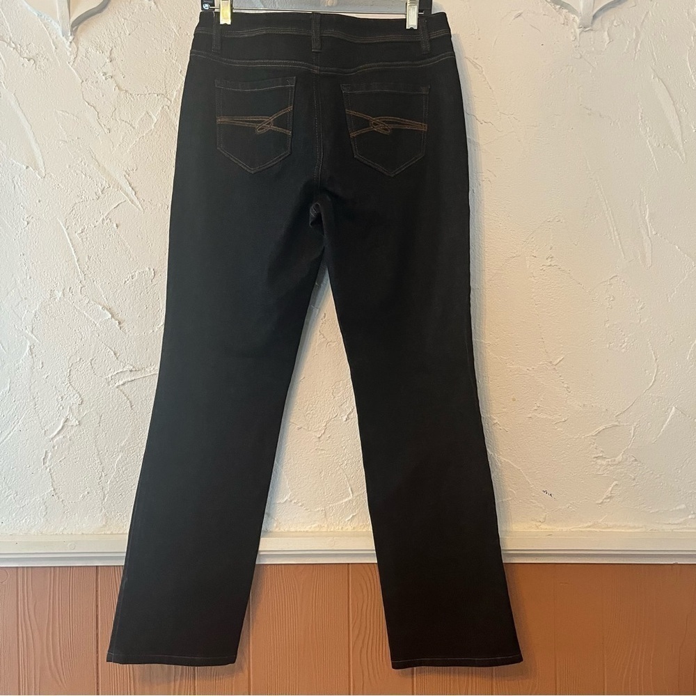 Santana Dark Blue Straight Fit Jeans - Picture 2 of 6